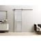Sartodoors Sturdy Barn Door 42 x 80in, White Silk W/ Frosted Glass, 8FT Rail Hangers Heavy Hardware Set VEREGIO7288BD-B-WS-42 - alternate 7